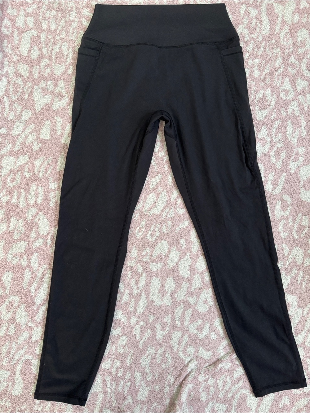 Black womens Active Leggings